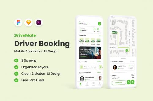 DriveMate - Driver Booking Mobile App DriveMate - Driver Booking Mobile App