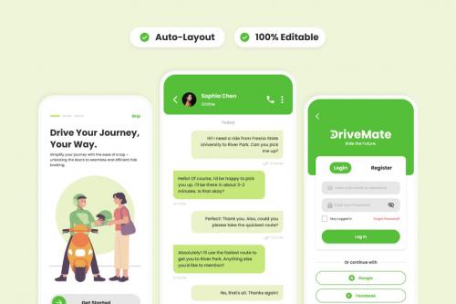 DriveMate - Driver Booking Mobile App DriveMate - Driver Booking Mobile App