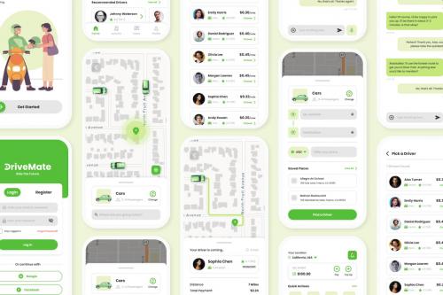 DriveMate - Driver Booking Mobile App DriveMate - Driver Booking Mobile App