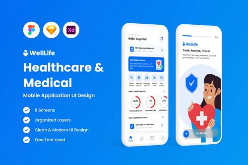 WellLife - Healthcare and Medical Mobile App WellLife - Healthcare and Medical Mobile App