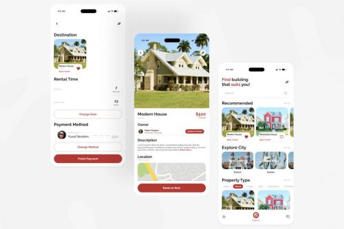 DreamCove - Home Rental Mobile App DreamCove - Home Rental Mobile App