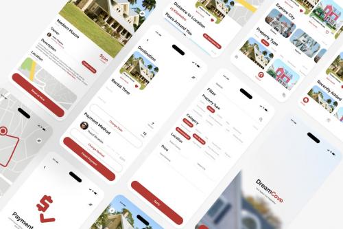 DreamCove - Home Rental Mobile App DreamCove - Home Rental Mobile App