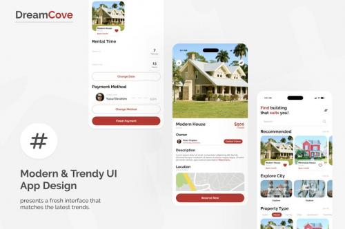 DreamCove - Home Rental Mobile App DreamCove - Home Rental Mobile App