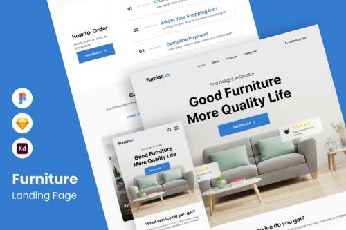 Furnishin - Furniture Landing Page Furnishin - Furniture Landing Page
