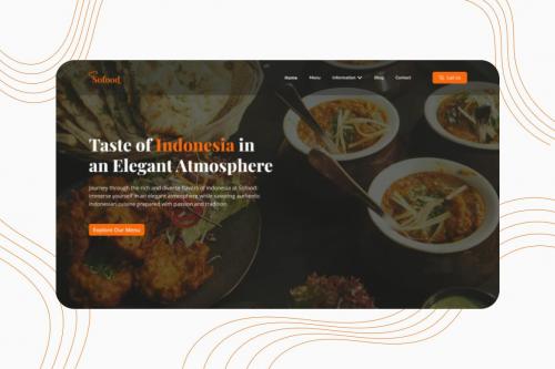 Sofood - Restaurant & Cafe Figma Template Sofood - Restaurant & Cafe Figma Template
