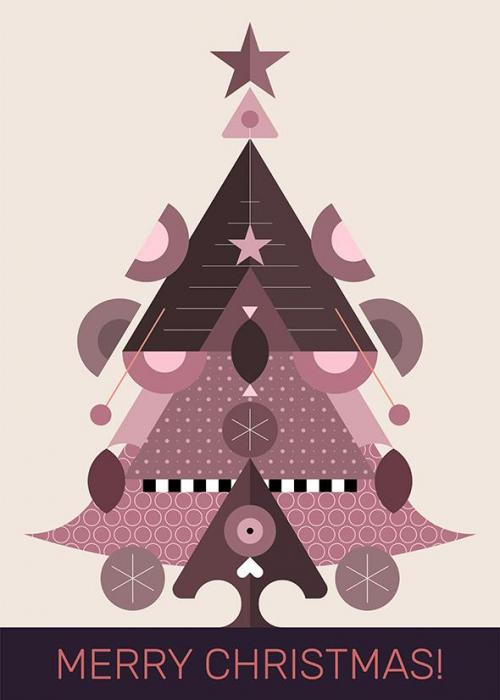 Christmas Tree vector design (three options) Christmas Tree vector design (three options)