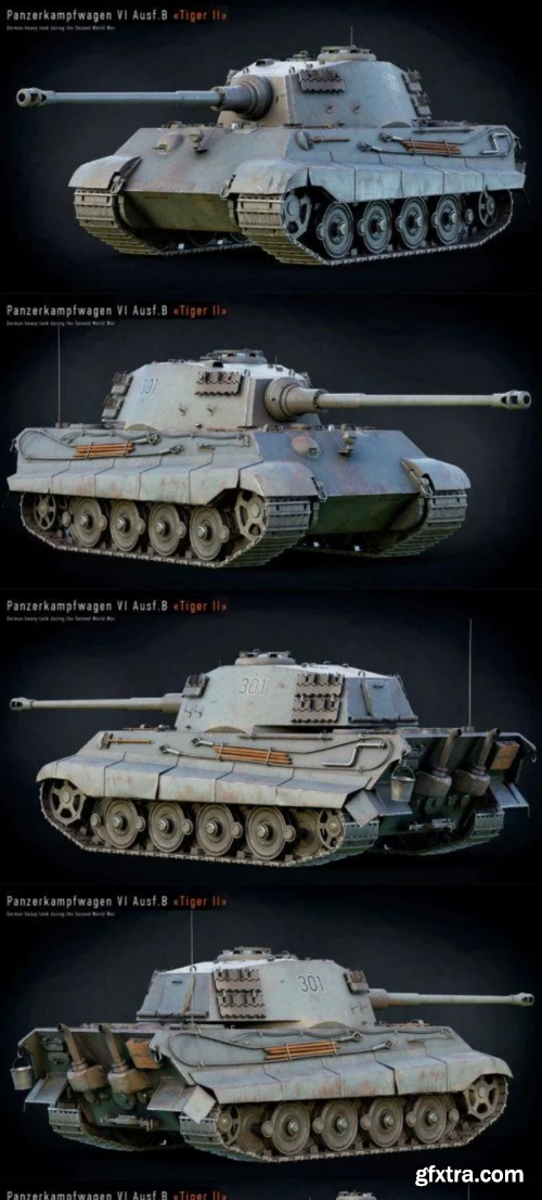 Unreal Engine - WW2 Tank – Tiger 2 – Advanced Tank Blueprint