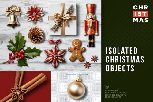 Isolated Christmas Objects Isolated Christmas Objects