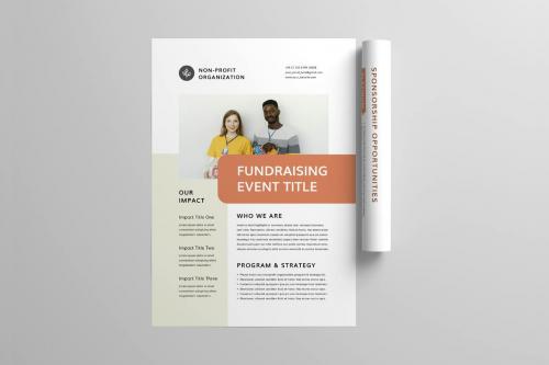 Nonprofit Fundraising Flyer Nonprofit Fundraising Flyer