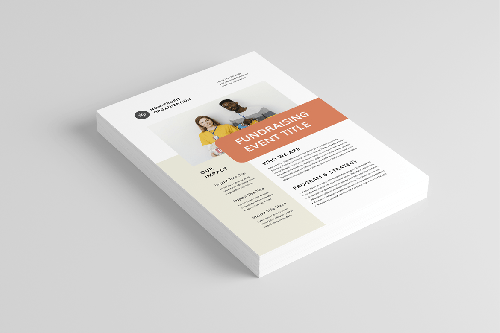 Nonprofit Fundraising Flyer Nonprofit Fundraising Flyer