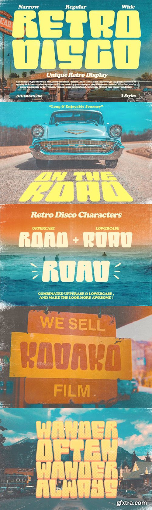 Retro Disco - Retro Display Font
