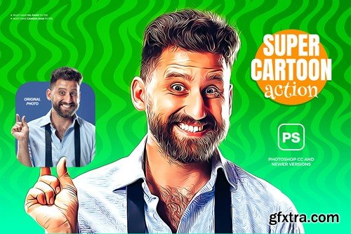 Super Cartoon Action HM5YPDZ