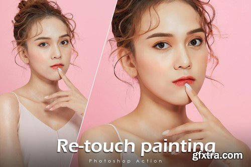 Retouch Painting Photoshop Action MDFMV24