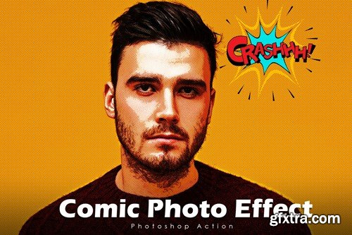 Comic Photo Effect - Photoshop Action 669KMB4