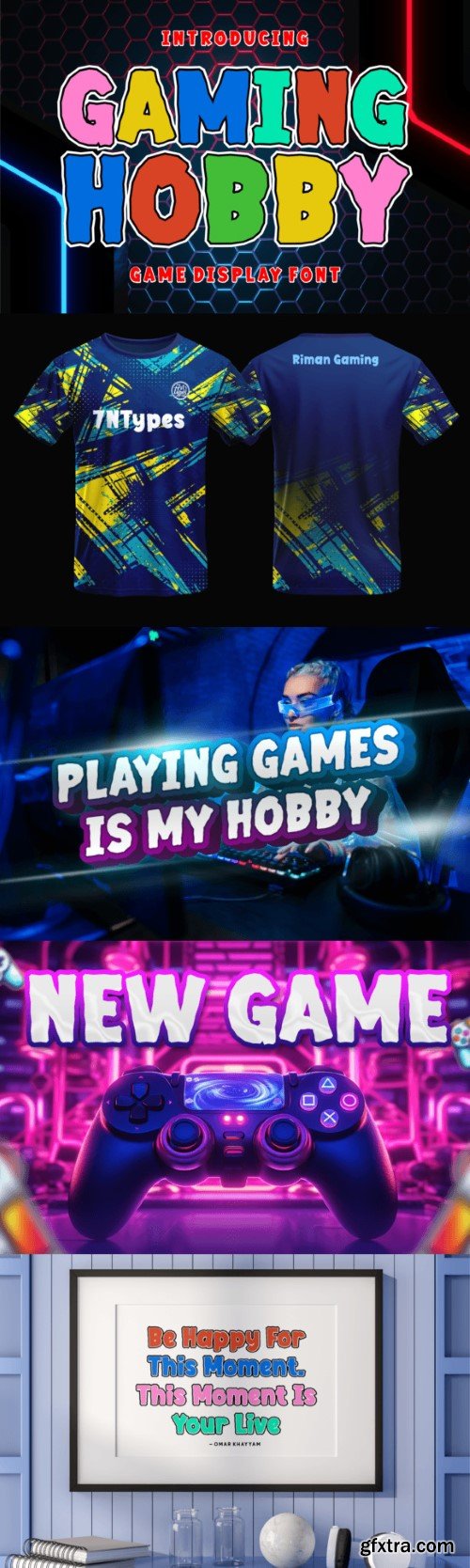 Gaming Hobby Font