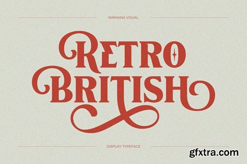 Retro British - Logo Font ZNGE2LR