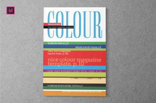 COLOUR - Magazine Template COLOUR - Magazine Template