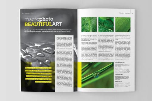 COLOUR - Magazine Template COLOUR - Magazine Template