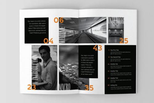 COLOUR - Magazine Template COLOUR - Magazine Template