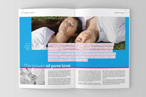 COLOUR - Magazine Template COLOUR - Magazine Template