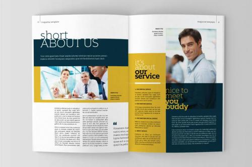 COLOUR - Magazine Template COLOUR - Magazine Template