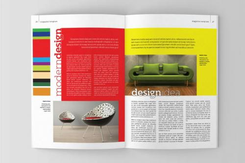 COLOUR - Magazine Template COLOUR - Magazine Template