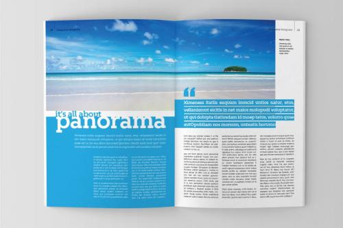 COLOUR - Magazine Template COLOUR - Magazine Template