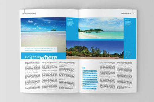 COLOUR - Magazine Template COLOUR - Magazine Template