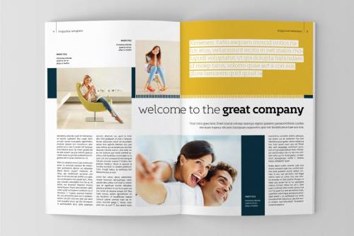 COLOUR - Magazine Template COLOUR - Magazine Template