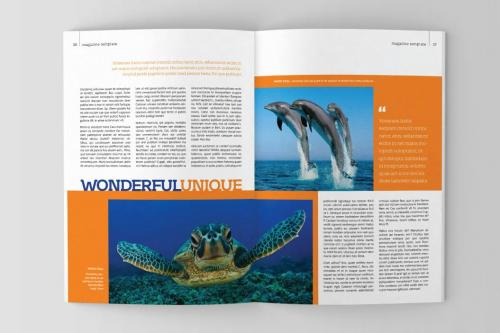 COLOUR - Magazine Template COLOUR - Magazine Template