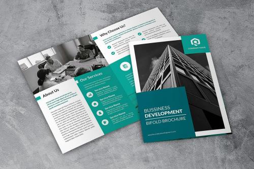 Bussiness Corporate Bifold Brochure Bussiness Corporate Bifold Brochure