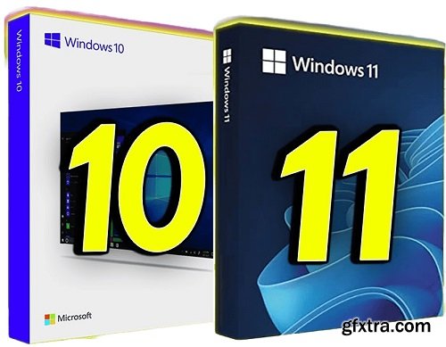 Windows 11 & Windows 10 AIO 26in1 Preactivated Multilingual 