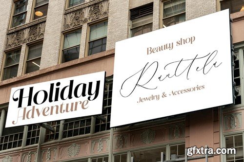 Raligosh Mendophelia Modern Font Duo NGB23A7 Raligosh Mendophelia Modern Font Duo NGB23A7