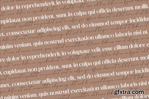 Raligosh Mendophelia Modern Font Duo NGB23A7 Raligosh Mendophelia Modern Font Duo NGB23A7