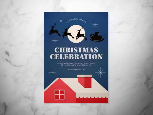 Christmas Event Flyer Layout - 301422078