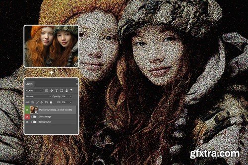 Stipple Photo Effect D2HUKAS Stipple Photo Effect D2HUKAS