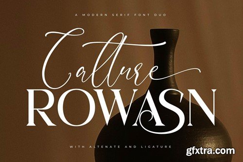 Calture Rowasn Font Duo MEFHQ5R Calture Rowasn Font Duo MEFHQ5R