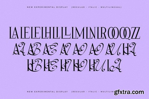 Las Hustle Experimental Display Font ZKVRY43 Las Hustle Experimental Display Font ZKVRY43