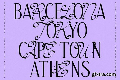 Las Hustle Experimental Display Font ZKVRY43 Las Hustle Experimental Display Font ZKVRY43