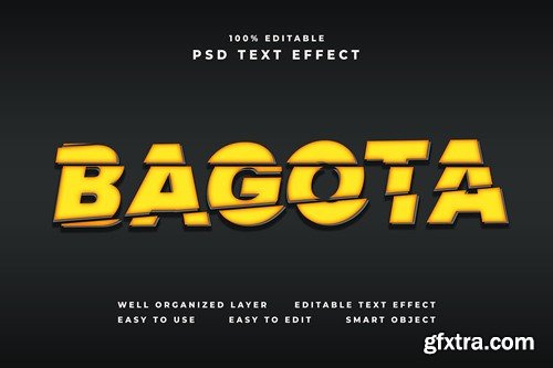 Bagota Text Effect WNN874S Bagota Text Effect WNN874S