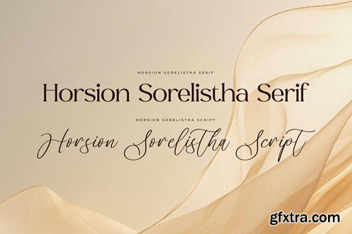 Horsion Sorelistha Font Duo 4KY7T33 Horsion Sorelistha Font Duo 4KY7T33