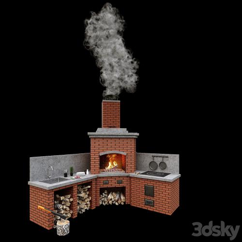 Barbecue oven 2 / Brick BBQ 2