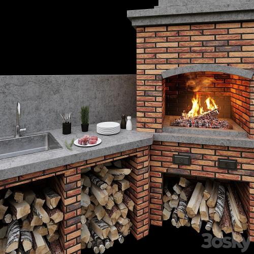 Barbecue oven 2 / Brick BBQ 2