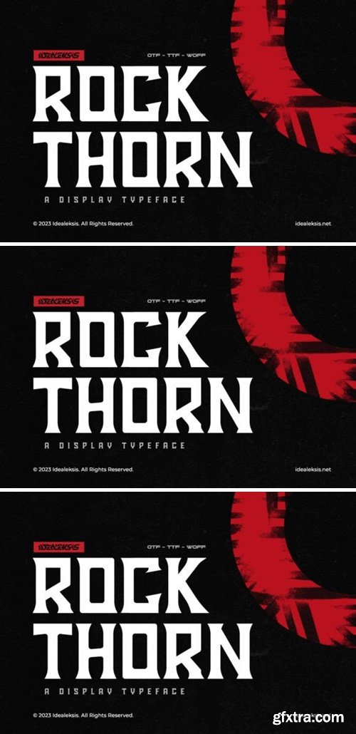 Rockthorn Font