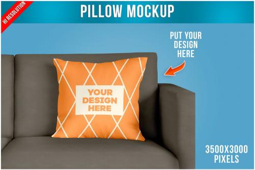 Pillow Mockup Pillow Mockup