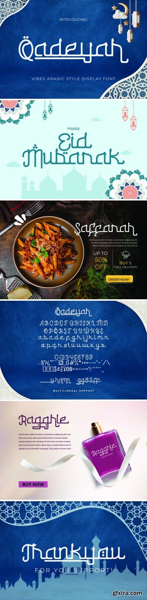 Qadeyah Font Qadeyah Font