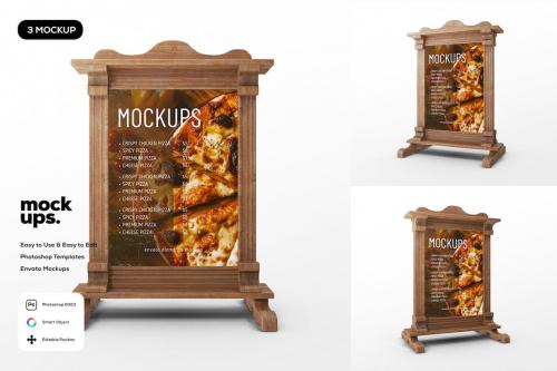 Menu Board Mockup