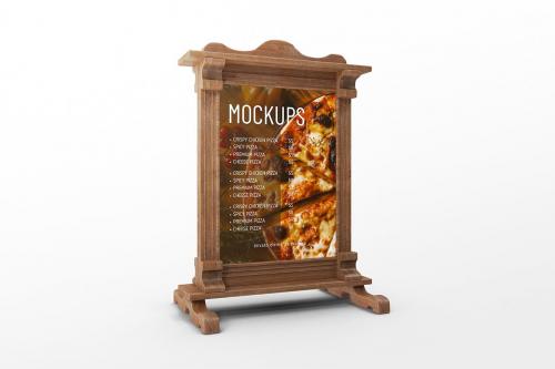 Menu Board Mockup