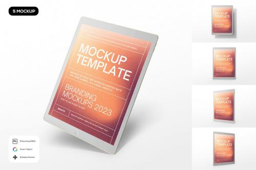 iPad Pro Rose Gold Mockup iPad Pro Rose Gold Mockup