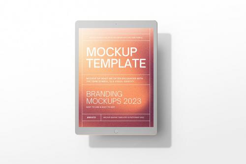 iPad Pro Rose Gold Mockup iPad Pro Rose Gold Mockup